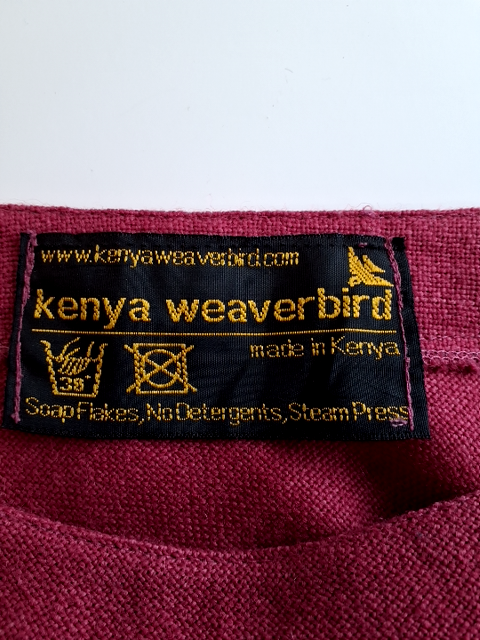 Kenya Weaverbird uld Poncho